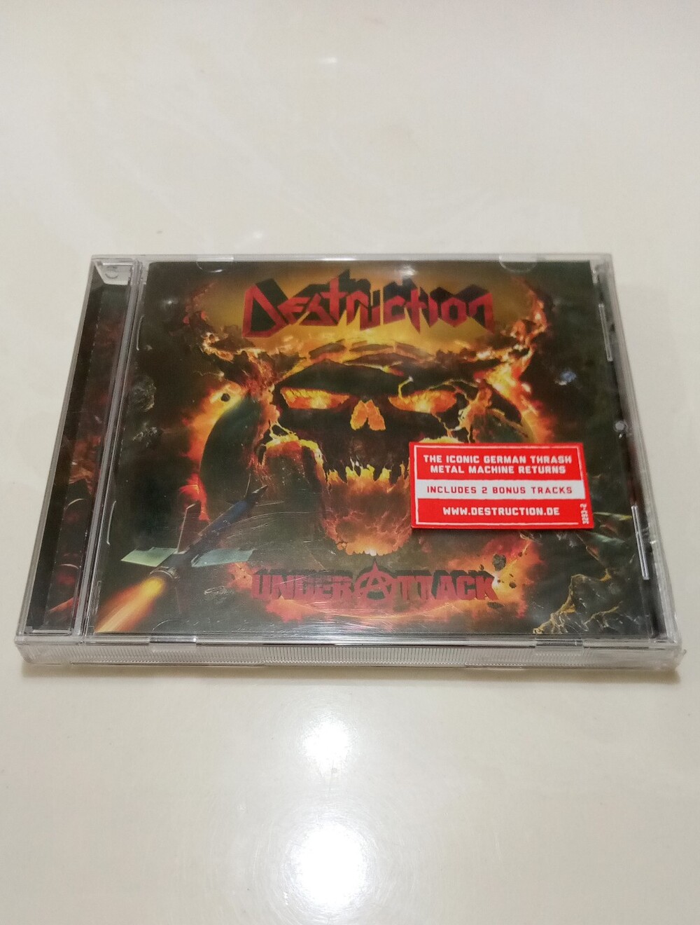 2/$5 NIP Destruction-Under Attack CD (2016)